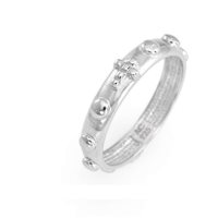 Ringe Amen Dame Rosari in Silber AROB-14 - AROB-14